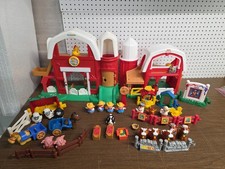Little People Fisher Price Stodoła gospodarska i akcesoria 45 sztuk partia  na sprzedaż  Wysyłka do Poland