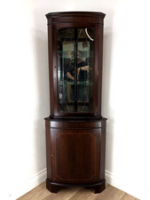 Corner cabinet glass for sale  BRISTOL