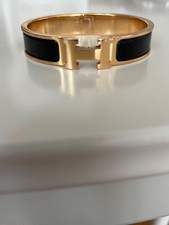 Bracelets hermes noir d'occasion  Puteaux