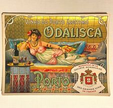 VINHO DO PORTO ODALISCO Vintage gildeddlabel.Rotulo Vinho do Porto ODALISCA Portugal comprar usado  Enviando para Brazil