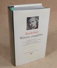 Pleiade baudelaire oeuvres d'occasion  Beaurieux