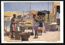 Old postcard congo d'occasion  Expédié en Belgium