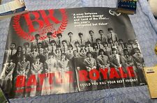 Pôster Battle Royale 40x28, usado comprar usado  Enviando para Brazil