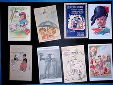 Lot cpa fantaisies d'occasion  Lyon II