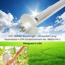 Lâmpada UVC equivalente a ar fresco TUVL-215 TUVL-200-E 17W 15" 2 anos | sem furo de chave comprar usado Lâmpada UVC equivalente a ar fresco TUVL-215 TUVL-200-E 17W 15" 2 anos | sem furo de chave comprar usado  Enviando para Brazil