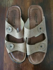 Sandália Feminina Flexus Anatomic Vera Pelle Couro Floral Tamanho UE 40 EUA 9 9.5 EXCELENTE ESTADO USADO comprar usado  Enviando para Brazil