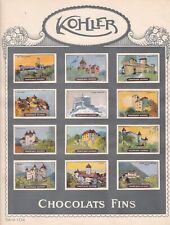 Swiss chocolate 1920 for sale  HOVE