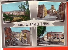 Cartolina casteltermini acqu usato  Italia
