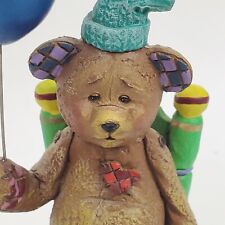 Figura Jim Shore Enesco 1996 Max el oso en silla con globo WUB ME 272221 segunda mano  Embacar hacia Argentina