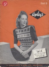 Vintage copley knitting for sale  SEAFORD