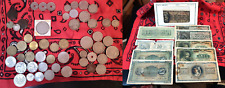 Lote de 62 monedas y billetes griegos del siglo XX - Adolescentes a años 70 + 2 anteriores a 1900 segunda mano  Embacar hacia Mexico