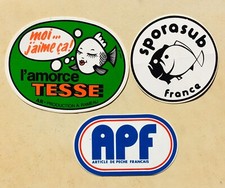 Lot autocollants publicitaire d'occasion  Francheville