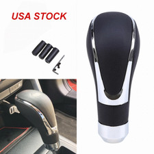 EUA Couro PU Universal Automático Auto Engrenagem de Carro Stick Botão de Mudança Alavanca de Câmbio, usado comprar usado  Enviando para Brazil