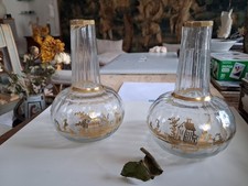 Paire flacons verre d'occasion  France