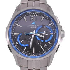 Rádio masculino movido a energia solar CASIO Oceanus Manta OCW-S3400-1AJF J#131565 desconto comprar usado  Enviando para Brazil