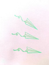 Paper plane rubber for sale  BIRMINGHAM