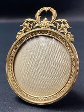 Marco Miniatura para Apoyar O Colgar Bronce Dorado Finales Años Estilo Luis XVI comprar usado  Enviando para Brazil