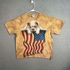 Bulldog american flag for sale  Spring Valley