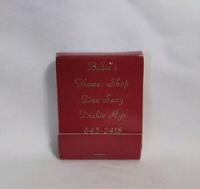Vintage matchbook billie for sale  Spindale