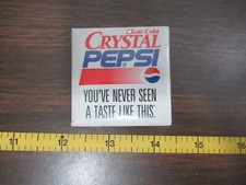 Vintage crystal pepsi for sale  Milwaukee