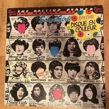 Rolling Stones Some Girls France Import Red Vinyl LP 1978 Pathe Marconi Pressing comprar usado  Enviando para Brazil