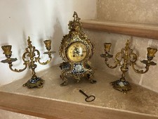 Ancienne pendule bronze d'occasion  La Destrousse