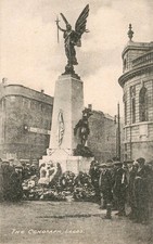 Leeds cenotaph postcard for sale  DOLLAR
