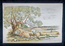 Lithographie originale cyrano d'occasion  Nantes-