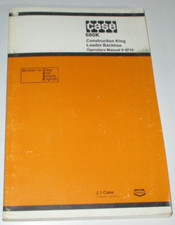 Case 680K Retroescavadeira Operadores/Manual de Manutenção 9-9710 ORIGINAL! comprar usado  Enviando para Brazil
