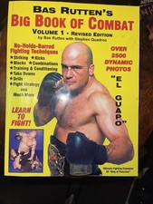 Bas Rutten Big Book Of Combat Volume 1 Revised Edition UFC Pancrase Quadros comprar usado  Enviando para Brazil