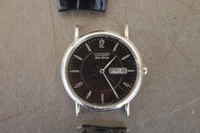 Citizen E101-S015570 WR 100 Eco Drive Solar Tech relógio masculino de aço inoxidável AS-IS comprar usado  Enviando para Brazil