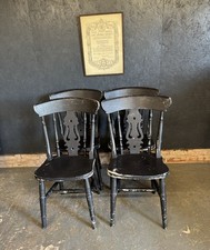 Farmhouse pine chairs for sale  STAFFORD