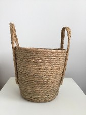 Handwoven rattan planter for sale  LONDON