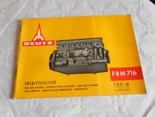 Deutz m716 spare d'occasion  Expédié en Belgium