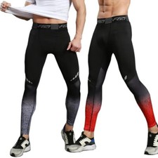 Usado, Leggings masculinas de compressão para academia calças esportivas masculinas de corrida comprar usado  Enviando para Brazil