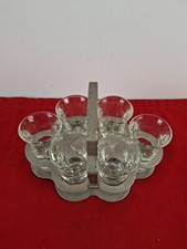 Usado, Conjunto de 6 copos de aço inoxidável para transporte de vidro Shot comprar usado  Enviando para Brazil
