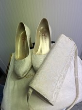 Hochzeitsschuhe clutch nina gebraucht kaufen  Mülheim an der Ruhr
