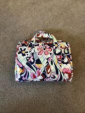 Bolsa de higiene pessoal para maquiagem de viagem Vera Bradley Roll Up comprar usado  Enviando para Brazil