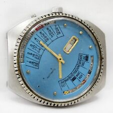 Relógio vintage ORIENT calendário triplo dia data mês. Apenas para peças de reposição. comprar usado  Enviando para Brazil