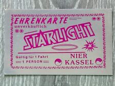 Fahrchip ehrenkarte starlight gebraucht kaufen  Pfaffenhofen a.d.Ilm