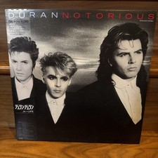 DURAN DURAN Notorious LP 1986 JAPAN PRESS w/ OBI & 4-Pg INSERT Vinyl EMS-91202 comprar usado  Enviando para Brazil