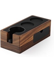 Estação de estampagem de café expresso, 4 em 1 caixa organizadora de café expresso nogueira 51-58mm comprar usado  Enviando para Brazil