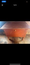 Mesa primitiva em tinta vermelha comprar usado  Enviando para Brazil