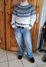 Handgestrickter rollkragenpull gebraucht kaufen  Tarp