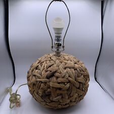 Seagrass lamp boho for sale  Midland