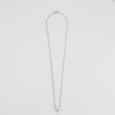 Collier solitaire blanc d'occasion  Paris IX