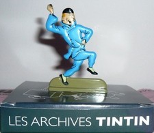 Figurine étain tintin d'occasion  Chasseneuil-du-Poitou