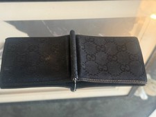 Gucci leather black for sale  HITCHIN