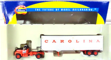 RTR Athearn HO=1/87 93182,Mack B Tractor SEMI conjunto de reboque, Carolina TRUCK LINES comprar usado  Enviando para Brazil