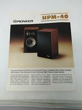 Vintage pioneer hpm for sale  Toledo
